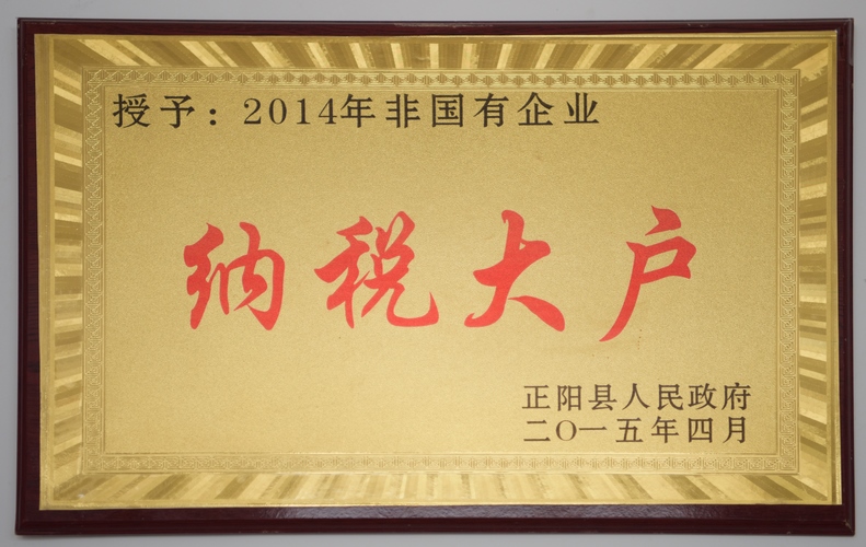 纳税大户 